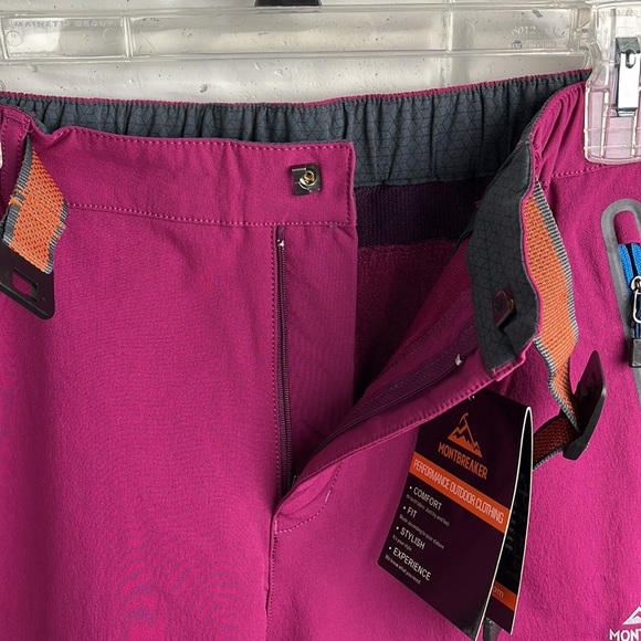 Montbreaker hiking pants belted youth XL womens small - Picture 13 of 16
